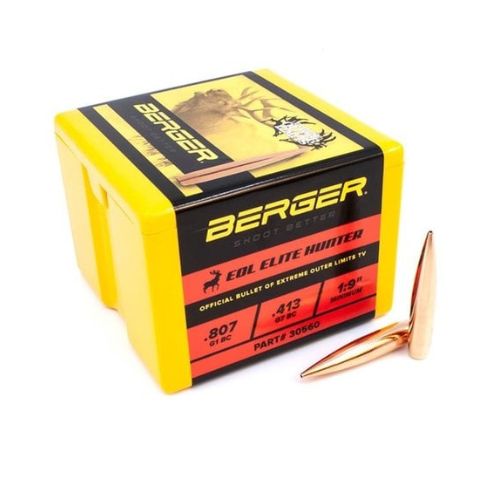 .308 BERGER ELITE HUNTER EOL 245gr x 100